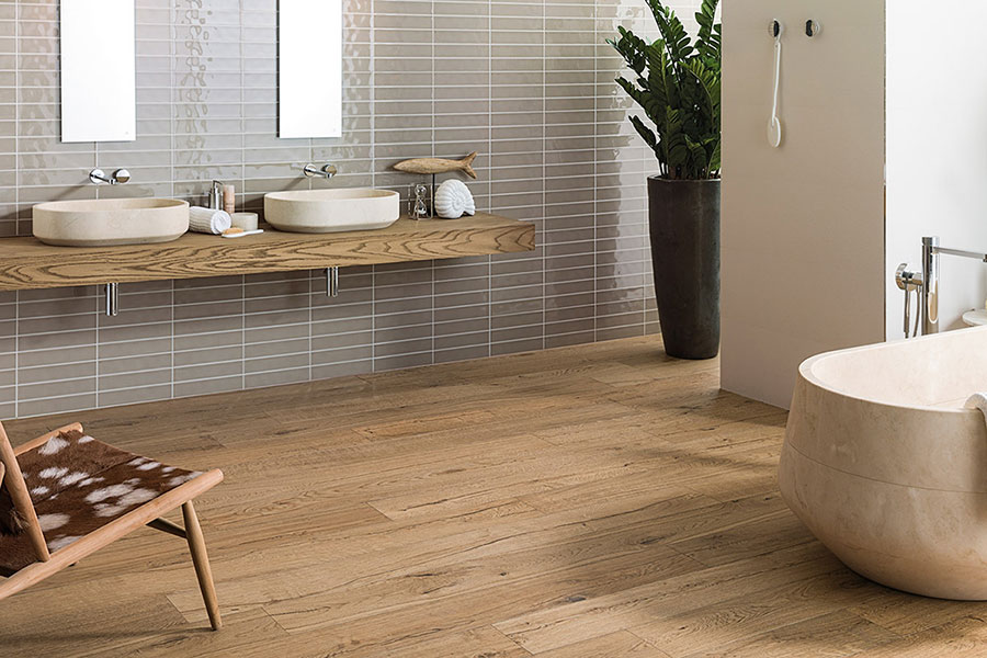 Idee parquet in bagno n.19