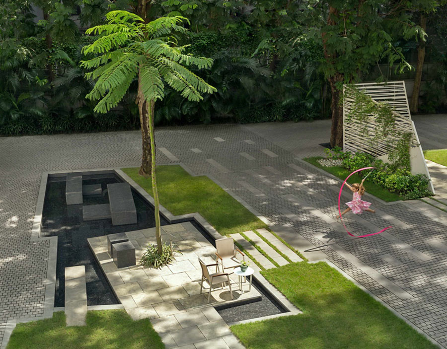 Idee per progettare un giardino moderno n.22