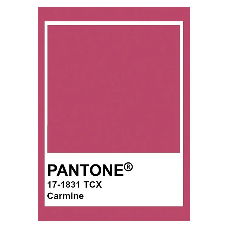 Rosso carminio Pantone