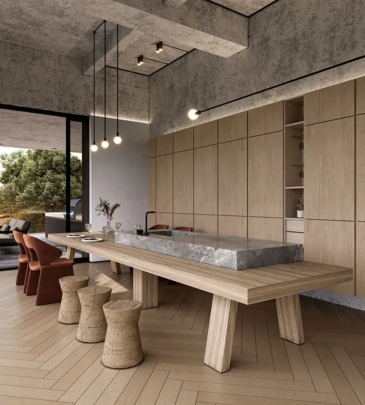 Stile naturale cucine 2023 n.03