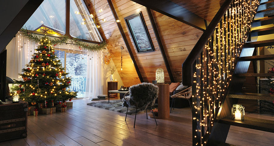 Idee per addobbare la casa per Natale in stile rustico n.05
