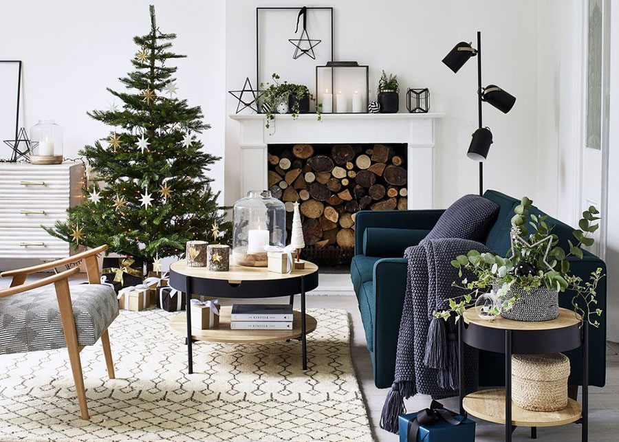 Idee per addobbare la casa per Natale in stile scandinavo n.01