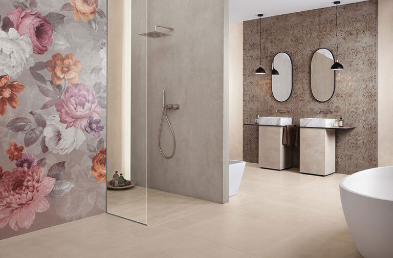 Piastrelle con Disegni Floreali: Tendenze e Idee | MondoDesign.it