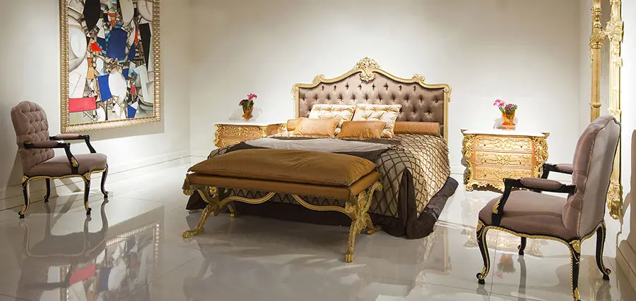 Idee camera da letto stile barocco 15