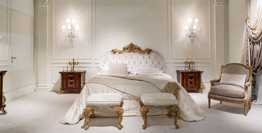 Idee camera da letto stile barocco 16