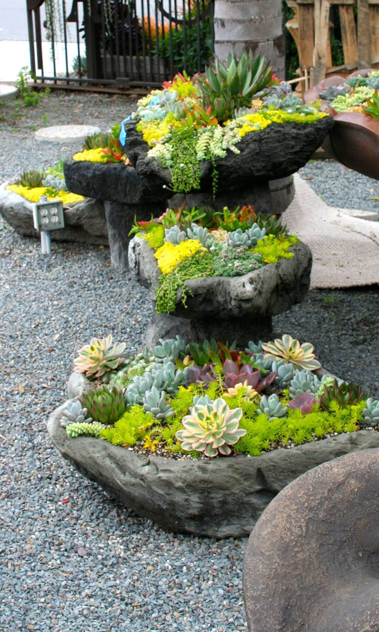 Idee giardino roccioso moderno n.03