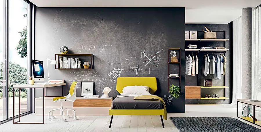 Come arredare una cameretta stile industriale