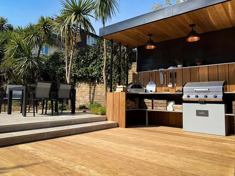 Barbecue In Muratura Cemento BBQ A Carbone Carbonella Legna - Foto 9