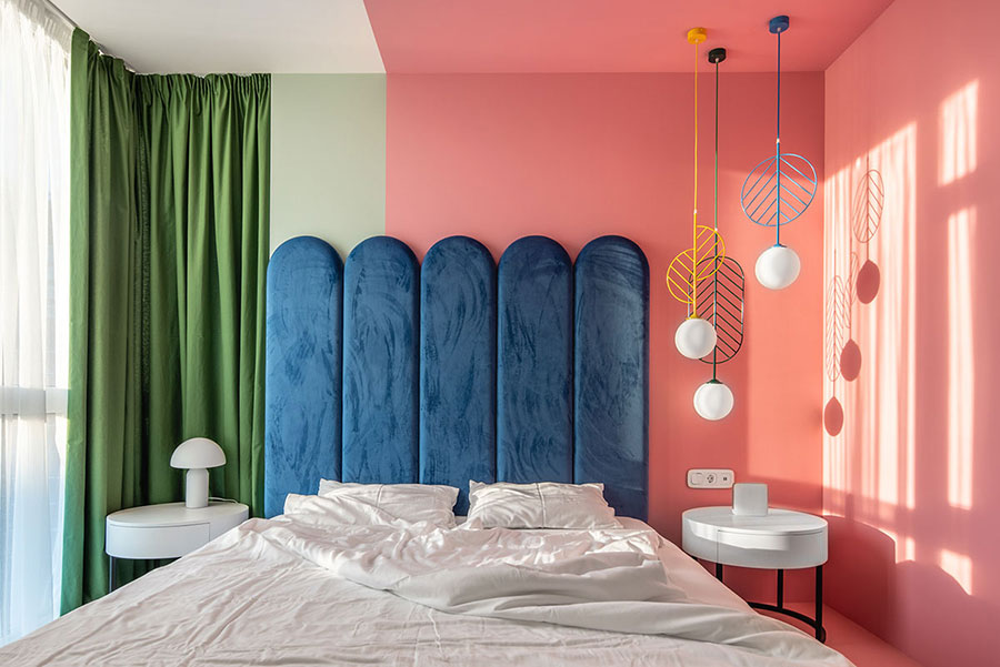 Idee colori pastello per pareti della camera da letto n. 04