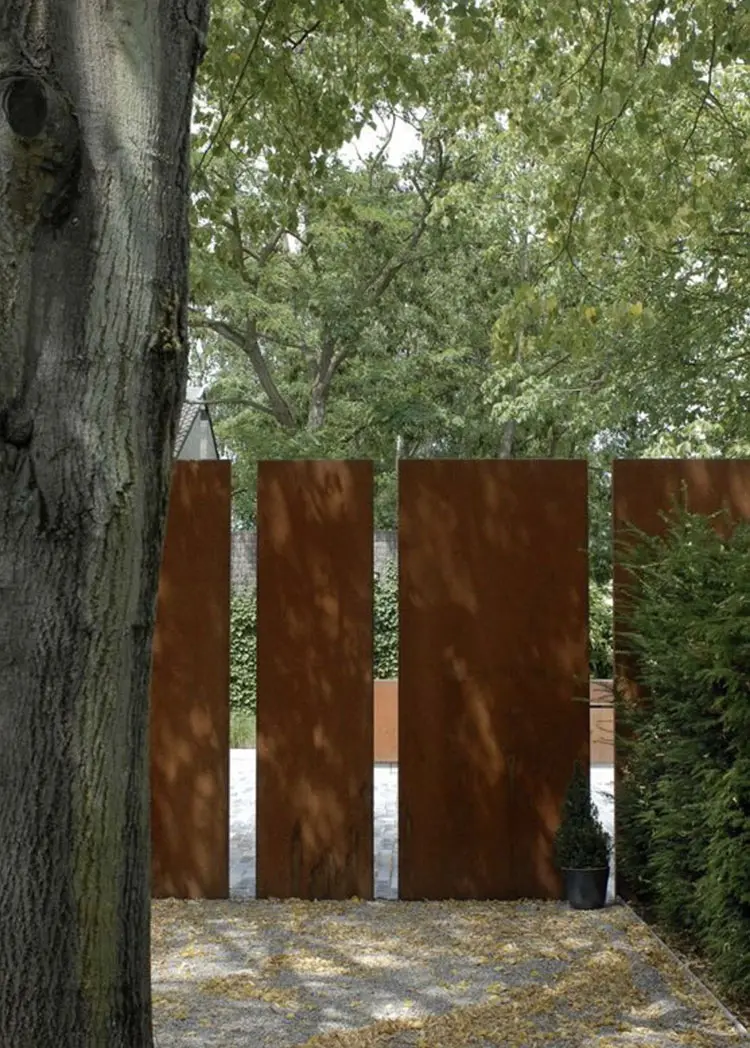 Idee recinzioni per giardino moderne n.18