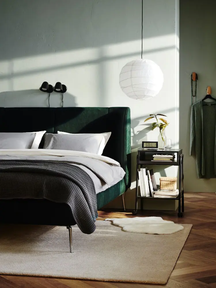Idee per arredare una camera da letto stile industriale Ikea n.05