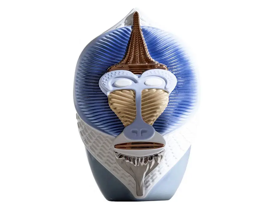 Modello di vaso a forma di testa di design n.15