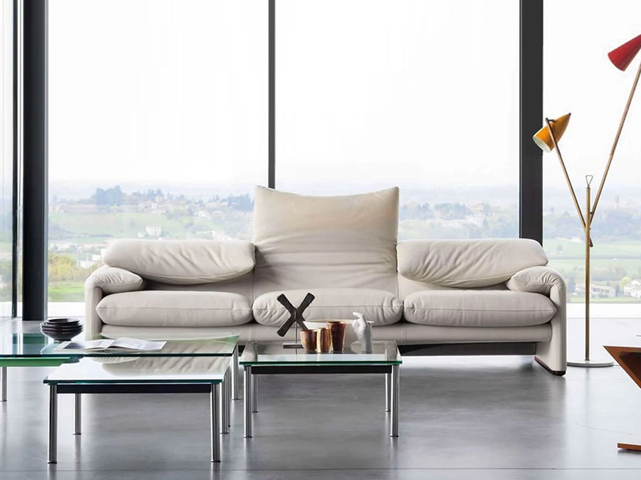Modello di divano di lusso moderno Cassina n.1