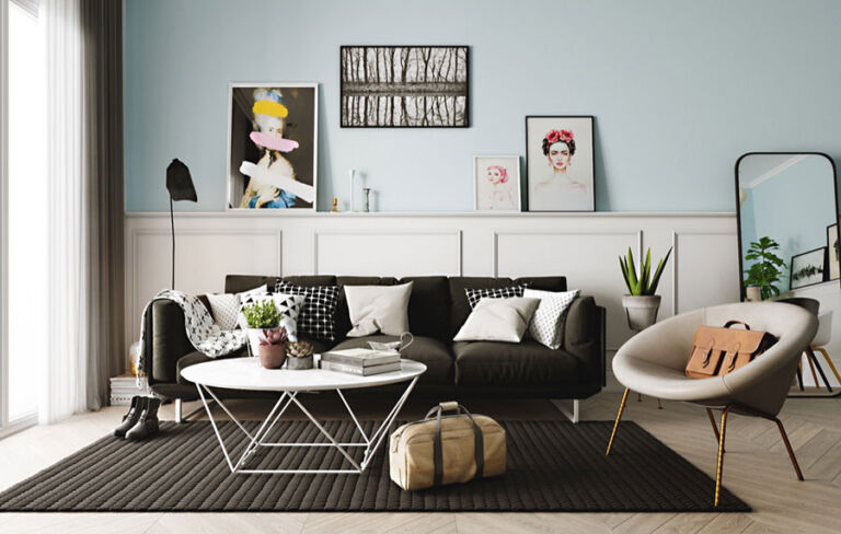 Come Appendere i Quadri Sopra il Divano: 36 Idee Originali | MondoDesign.it