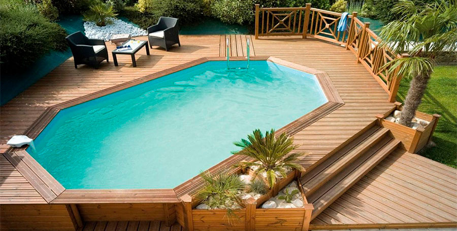 Come realizzare una piscina fuori terra in legno
