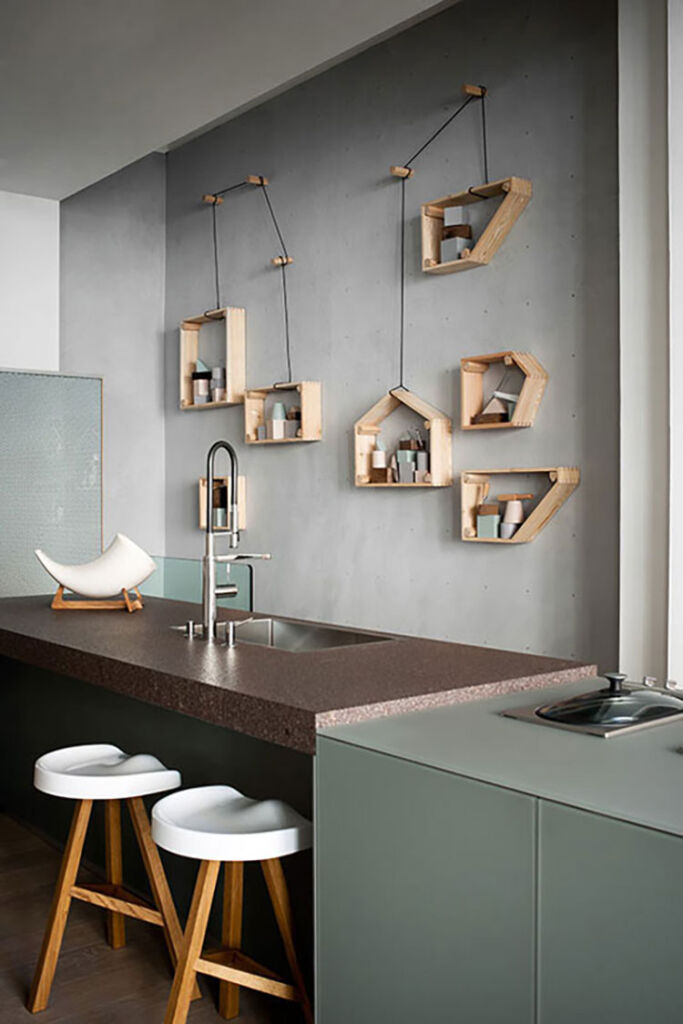 Cucina con Mensole a Vista: 27 Idee Versatili | MondoDesign.it