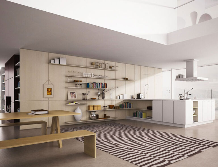 Cucina con Mensole a Vista: 27 Idee Versatili | MondoDesign.it