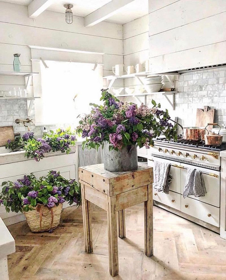 Cucina shabby chic in stile provenzale n.32