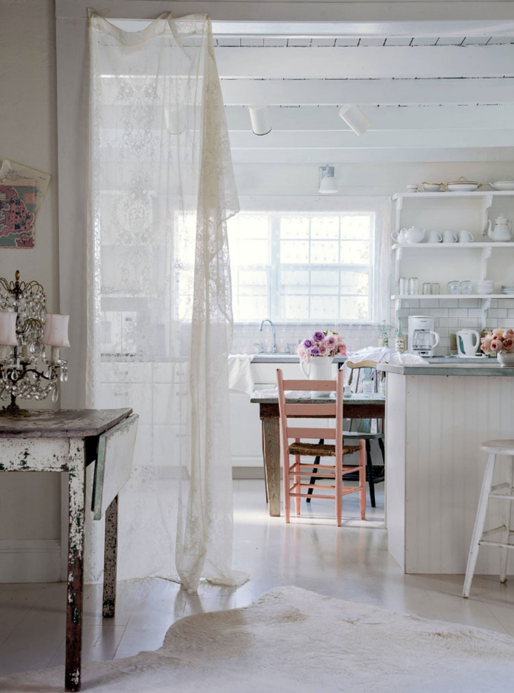 Cucina shabby chic in stile provenzale n.34