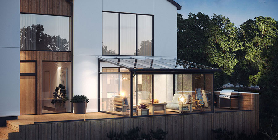 Idee e soluzioni per la veranda in terrazzo