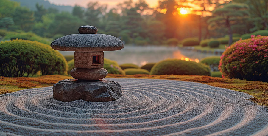 Giardino zen significato e utilizzo degli elementi