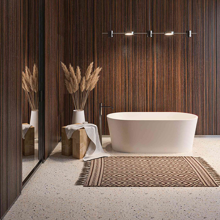 Boiserie bagno moderno 4 Idee boiserie per bagno moderno n.4