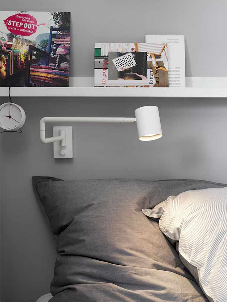 Modello di applique per camera da letto Ikea n.13