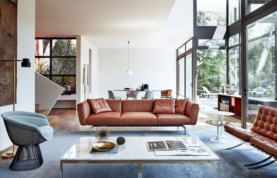 Idee per un soggiorno mid century modern n.17