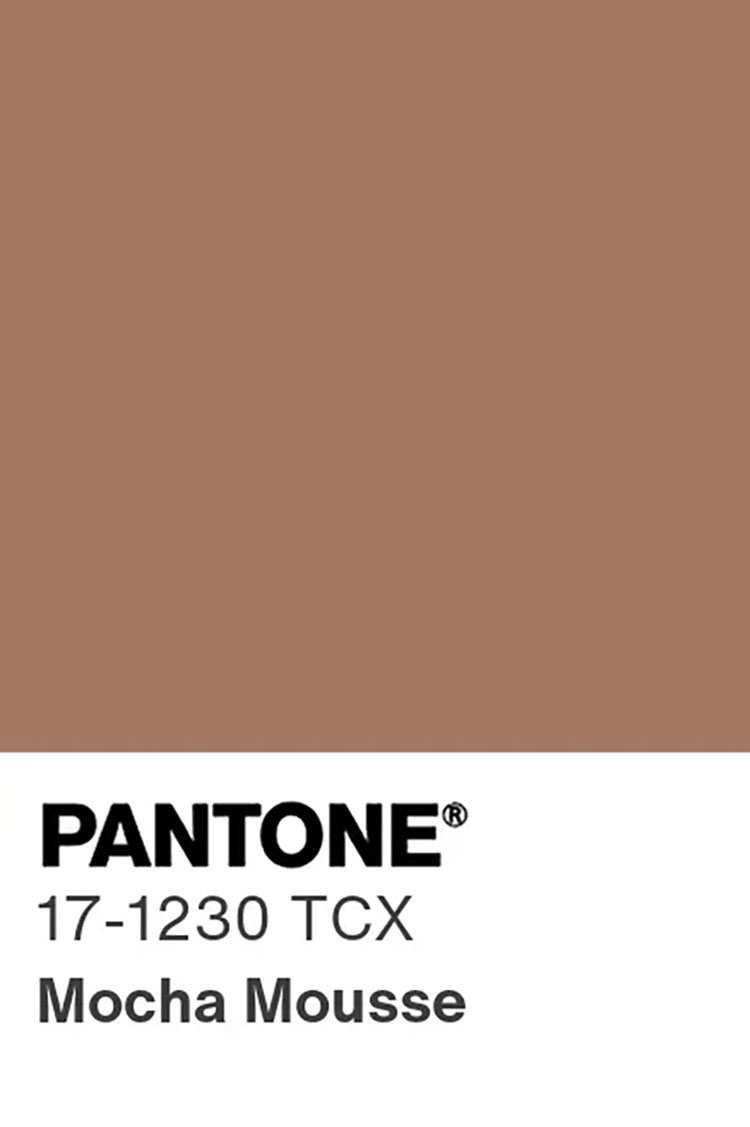 Colore Pantone Mocha Mousse