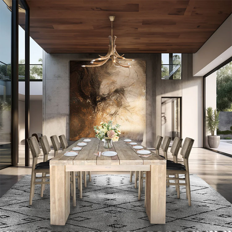 Idee per arredare una sala da pranzo elegante n.5