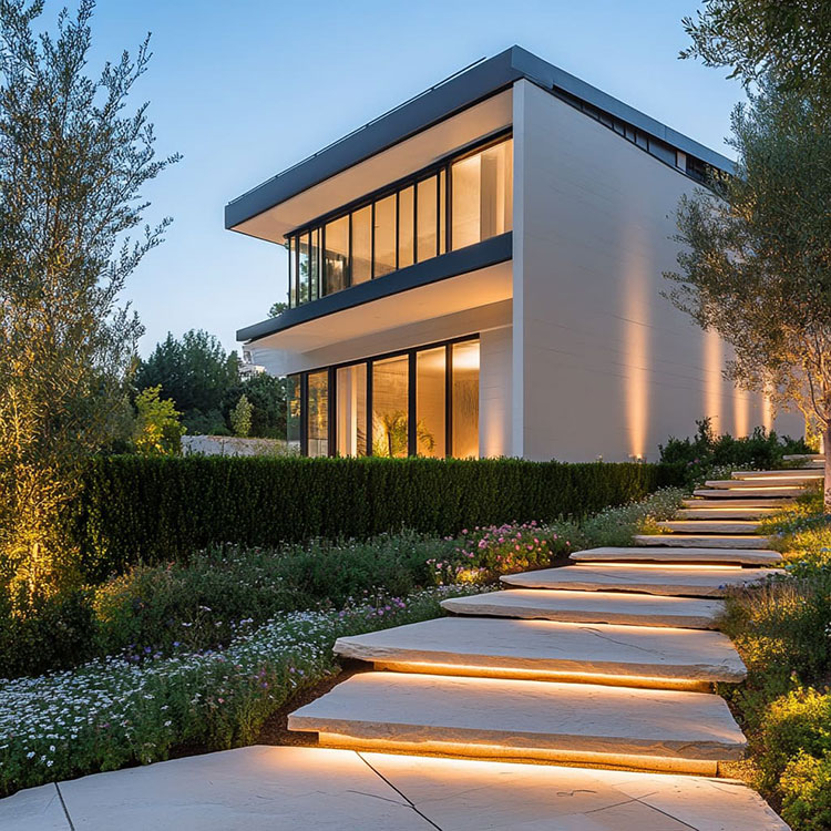 Idee per segnapasso a LED per esterni n.14