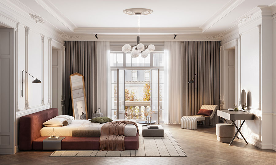 Foto interni casa stile neoclassico n.14
