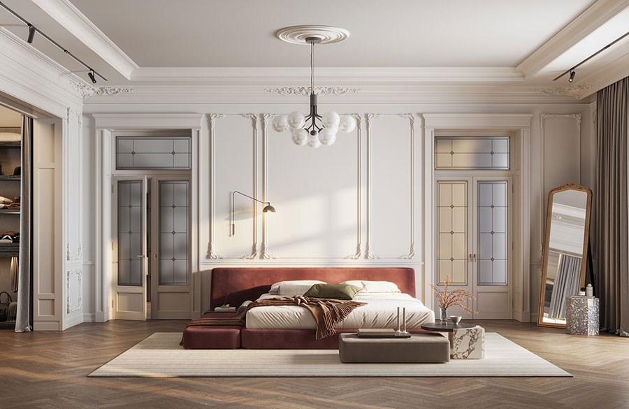 Foto interni casa stile neoclassico n.15