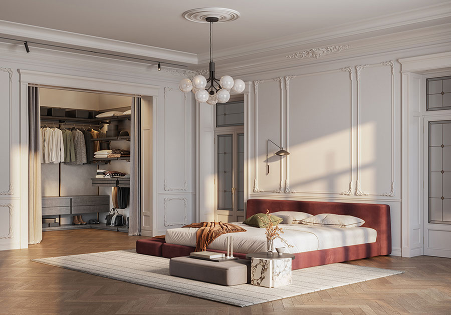 Arredamento interni casa stile neoclassico 16 Foto interni casa stile neoclassico n.16