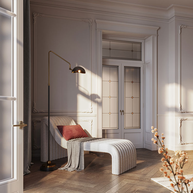 Foto interni casa stile neoclassico n.17