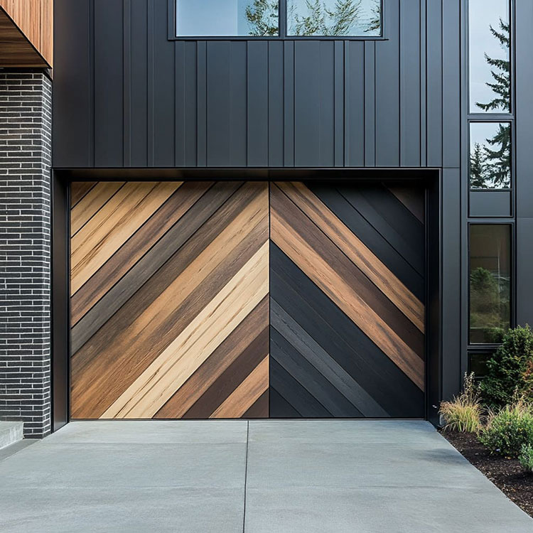 Idee per porta garage moderna n.03