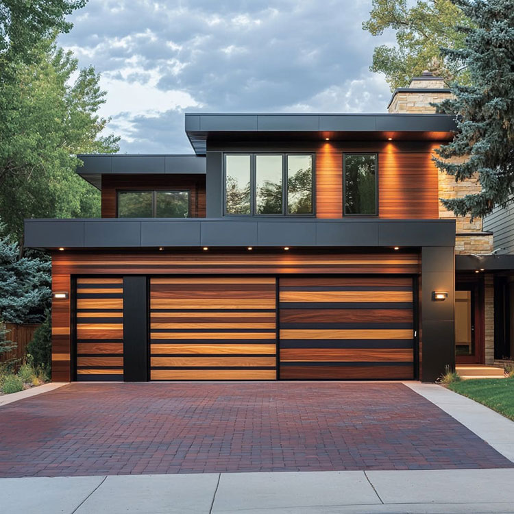 Idee per porta garage moderna n.06