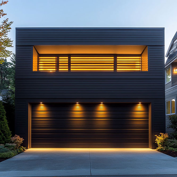 Idee per porta garage moderna n.08