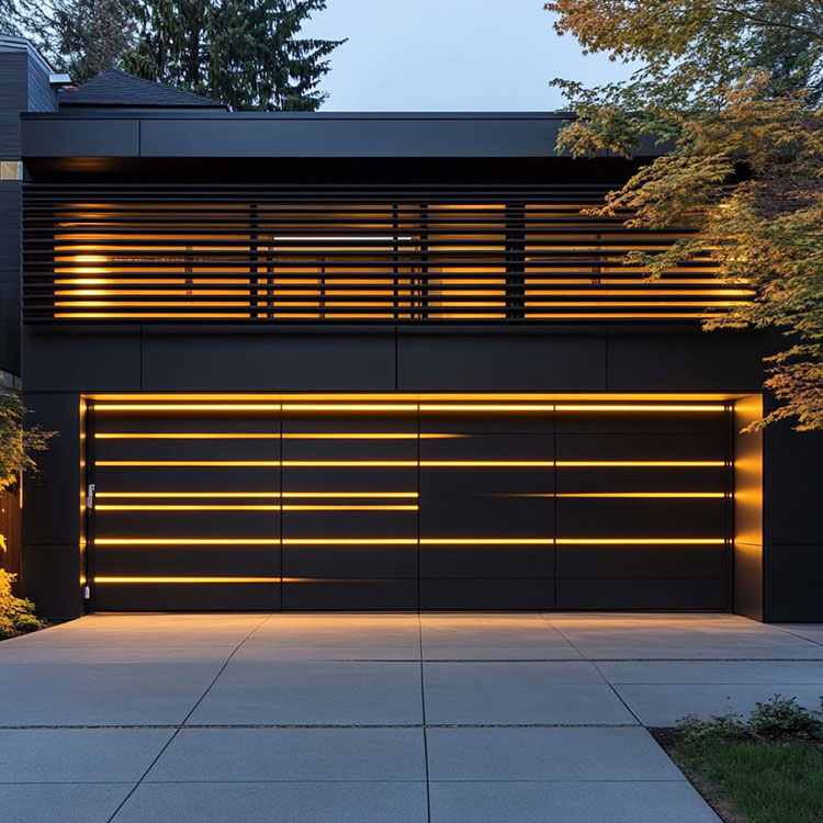 Idee per porta garage moderna n.09