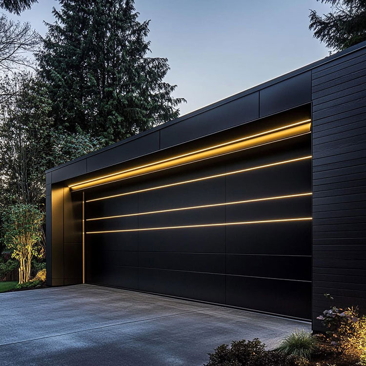 Idee per porta garage moderna n.11