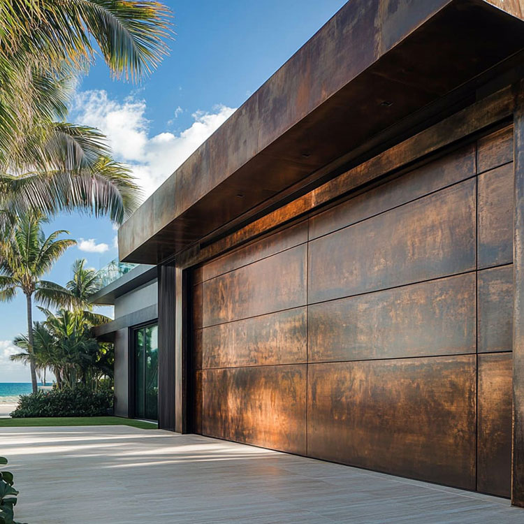 Idee per porta garage moderna n.15