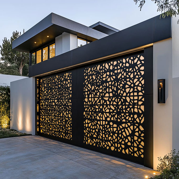 Porta garage moderna 20 Idee per porta garage moderna n.20