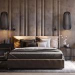 Come arredare una camera da letto marrone