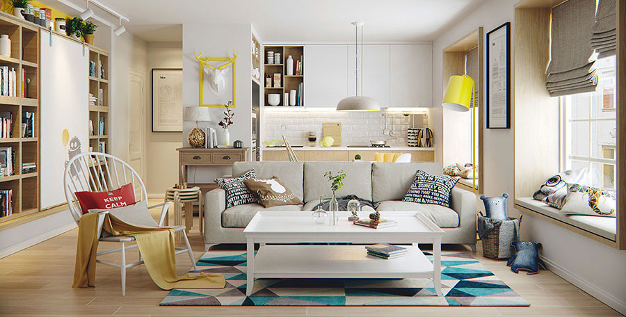 Come arredare un monolocale Ikea