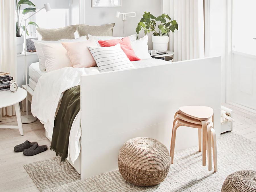 Idee arredamento open space monolocale Ikea n.02