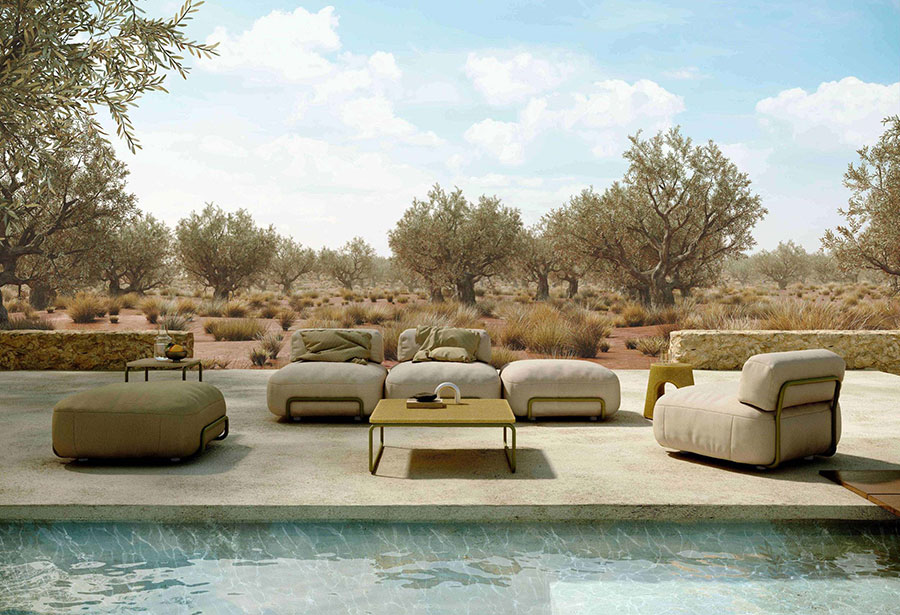 Divano outdoor modello Salina TA Design