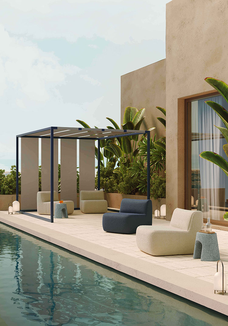 Poltrona outdoor modello Aurora TA Design