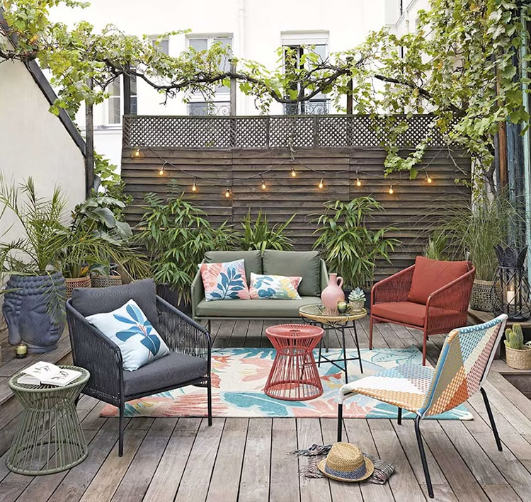 Idee arredamento terrazzo di 30 mq 01 Come arredare un terrazzo di 30 mq n.1