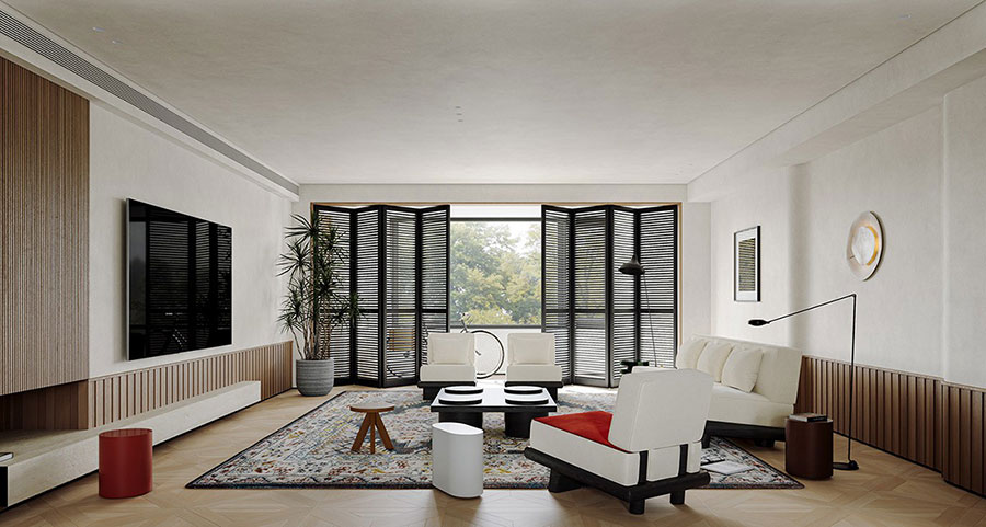 Idee per arredare un soggiorno contemporaneo n.5
