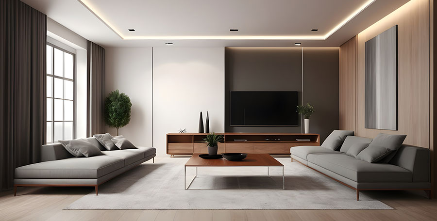 Come illuminare il controsoffitto
